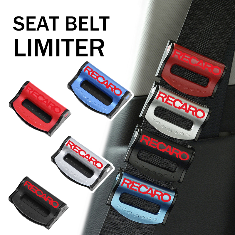 Swing Seat Belt - Регулируемый автомобильный логотип, ограничитель ремня безопасности,