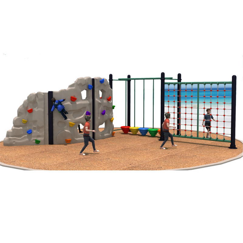 Kids Outdoor Jungle Gym - Скидка! Уличный пластиковый детский скалодром с