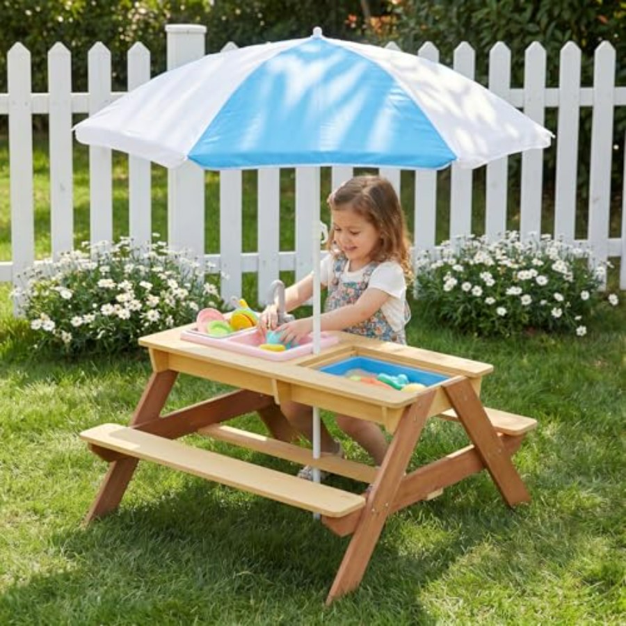 Детский уличный стол для пикни – обзор и цена Kids Outdoor Umbrella For Table