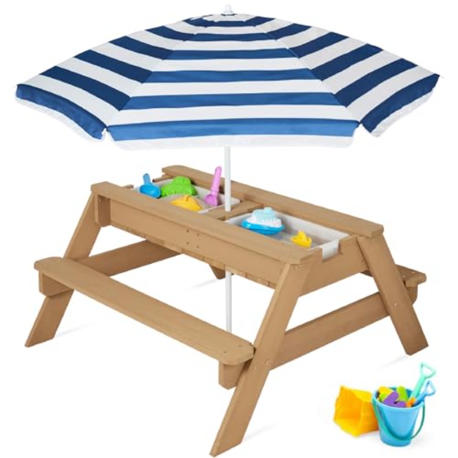 Детский уличный стол для пикни – обзор и цена Kids Outdoor Umbrella For Table