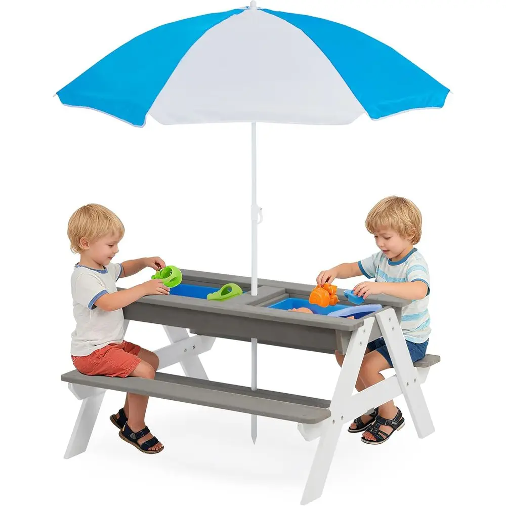 Трансформируемый деревянный ст – обзор и цена Kids Outdoor Umbrella For Table
