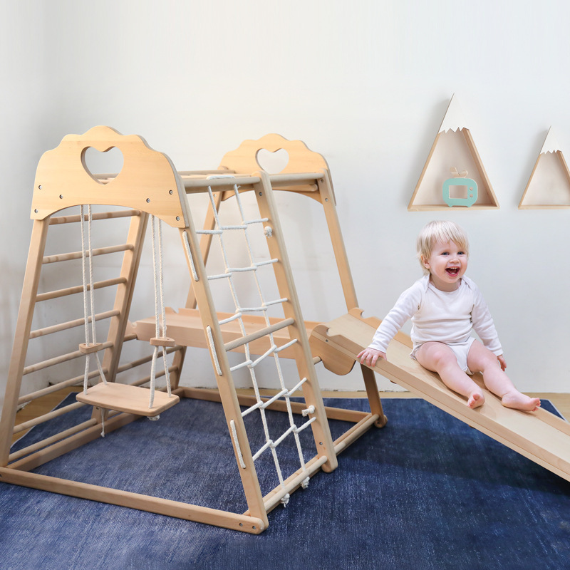 Детский уличный деревянный игр – обзор и цена Kids Outdoor Jungle Gym
