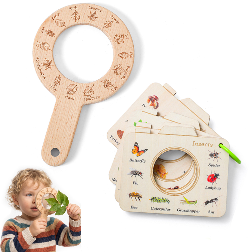 Деревянный набор для изучения  – обзор и цена Kids Outdoor Kit