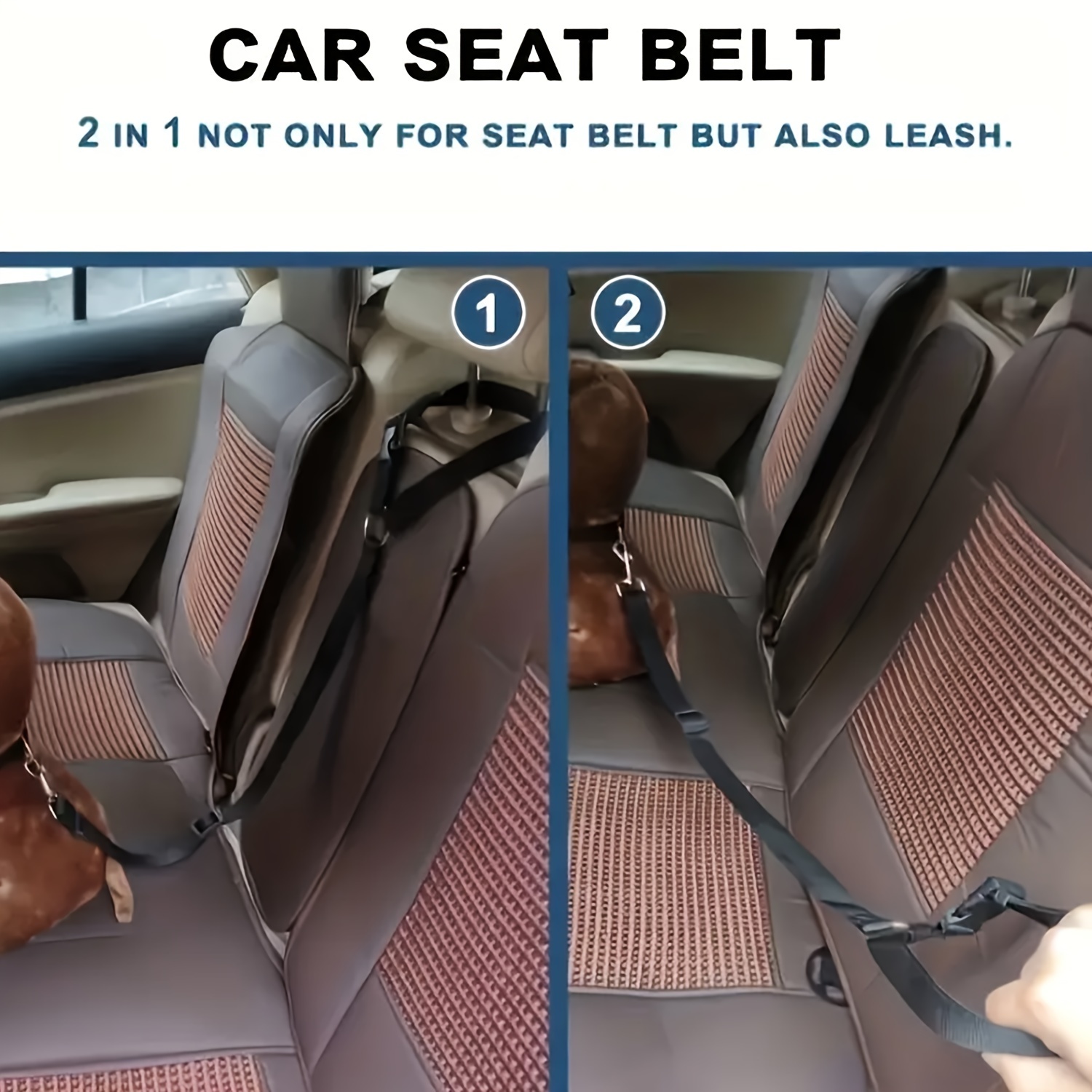 Однотонный нейлоновый поводок- – обзор и цена Swing Seat Belt