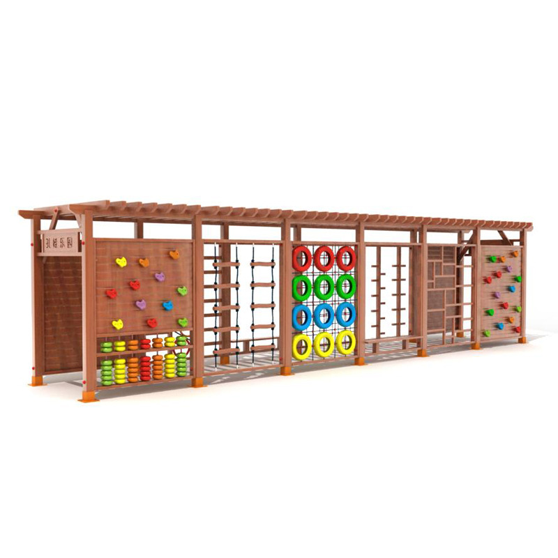 Уличный деревянный игровой ком – обзор и цена Kids Outdoor Jungle Gym