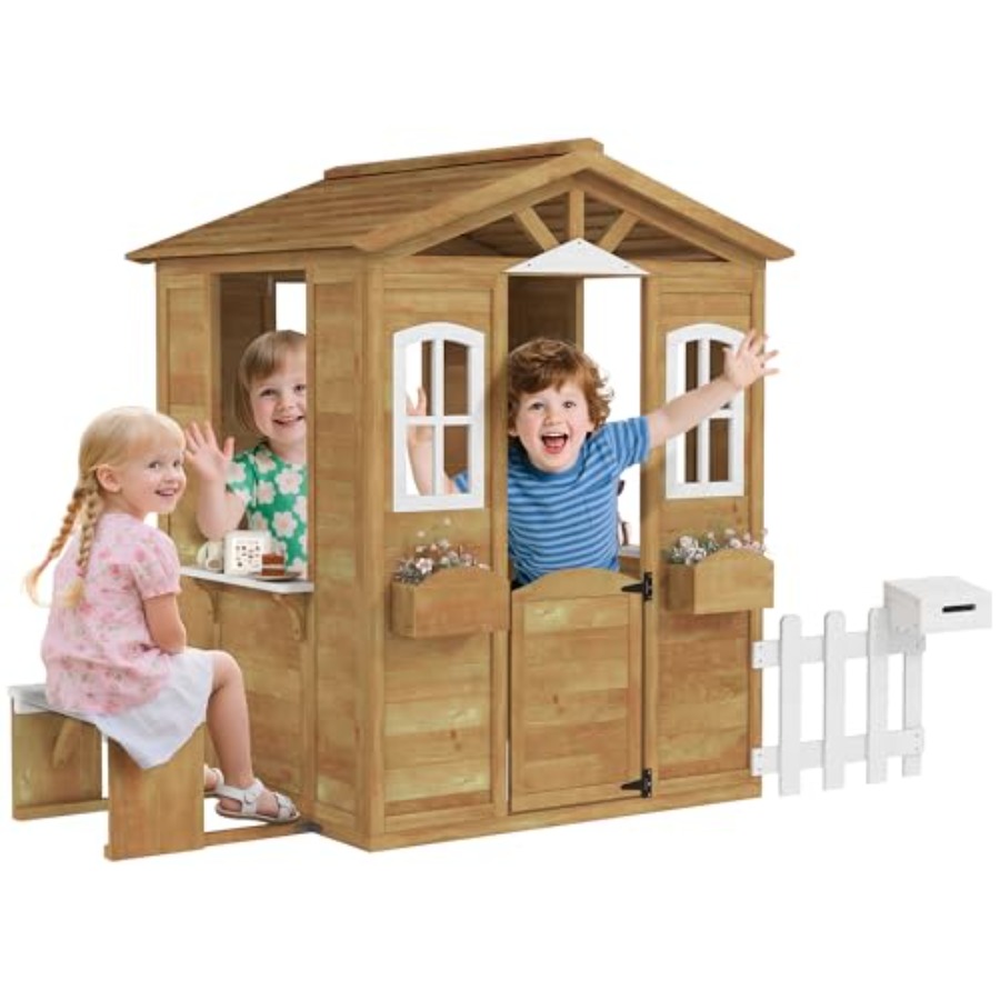 Детский уличный игровой домик  – обзор и цена Kids Outdoor Nature Play